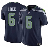 Men & Women & Youth Seattle Seahawks #6 Drew Lock Navy 2025 F.U.S.E. Vapor Limited Stitched Jersey,baseball caps,new era cap wholesale,wholesale hats